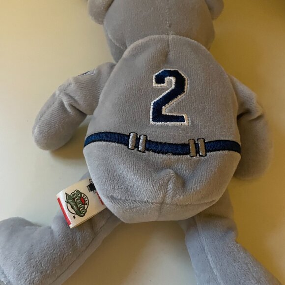 ML BEARS NY YANKEES #2 BEANIE PLUSH 1999 ALL STAR (DEREK JETER) - Picture 3 of 6